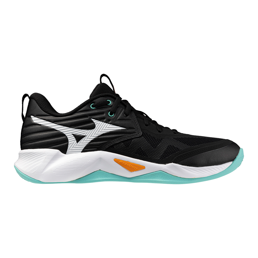 Mizuno WAVE MOMENTUM PRO Black/Tangelo/Ice Green